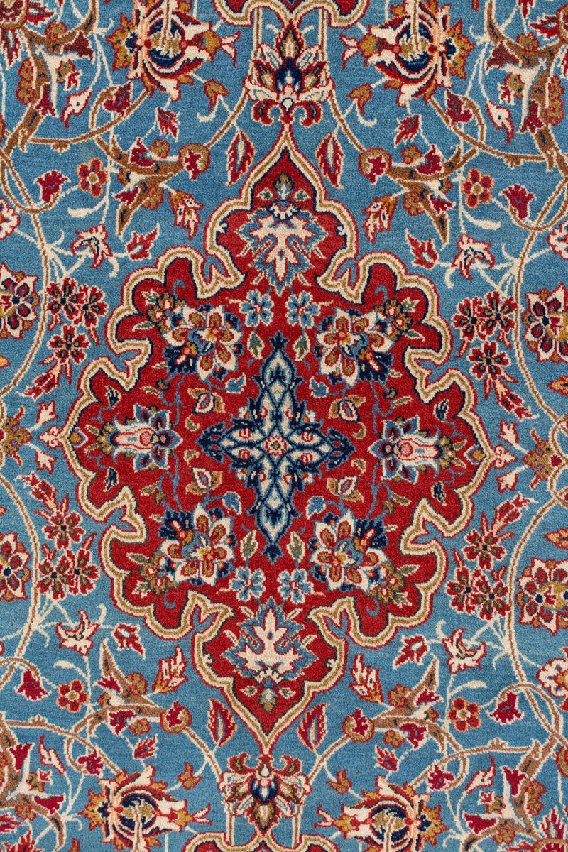 WAYDE Signed Vintage Persian Isfahan 215x146cm