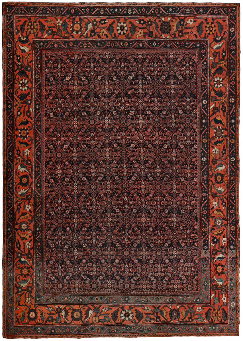 CLEMMIE Antiker persischer Sultanabad 465x350cm