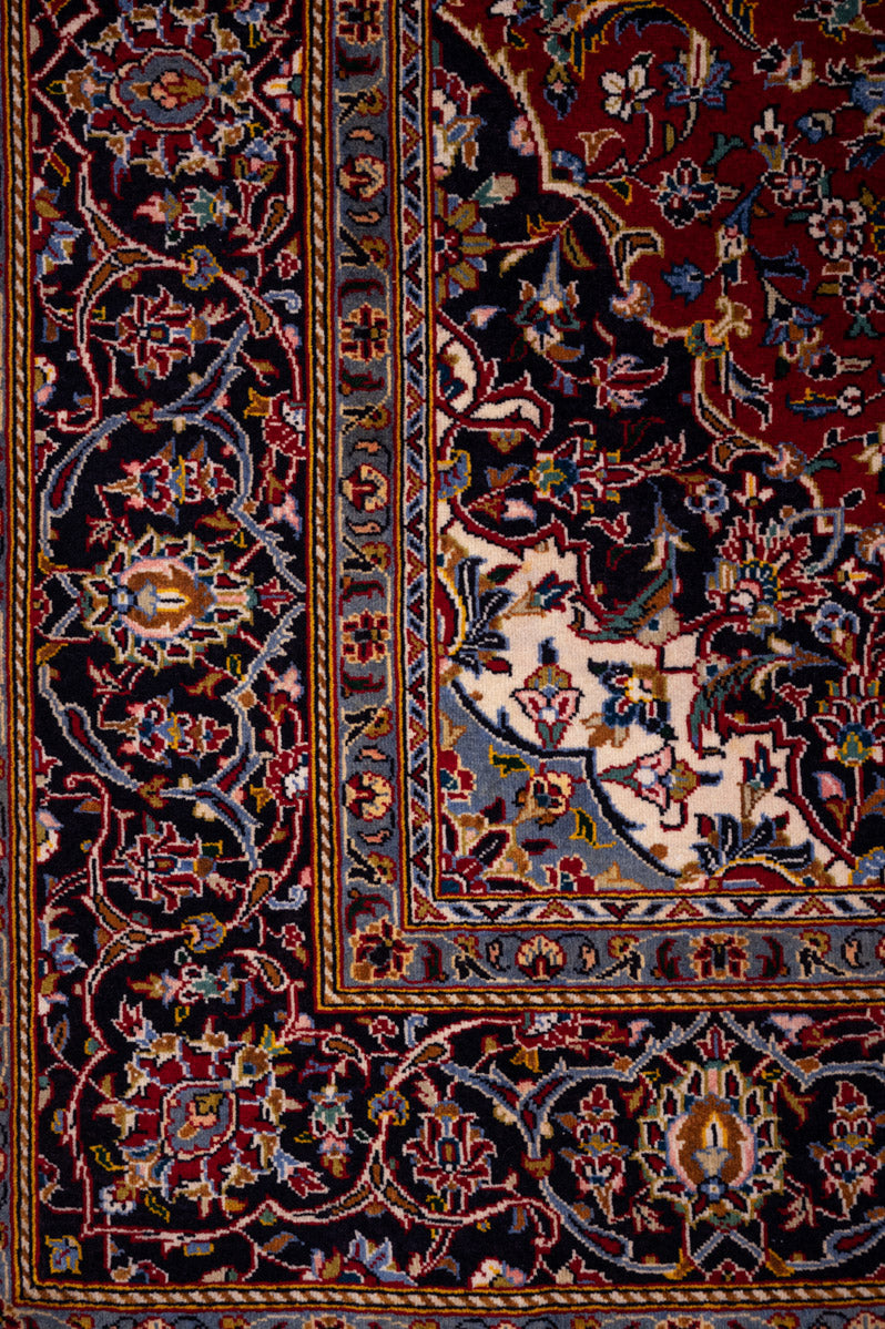 BASIA Persian Kashan Shadsar Kork 212x140cm