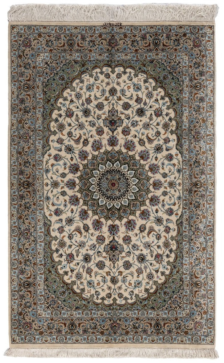 TAYA Signed Persian Qum Silk 150x98cm