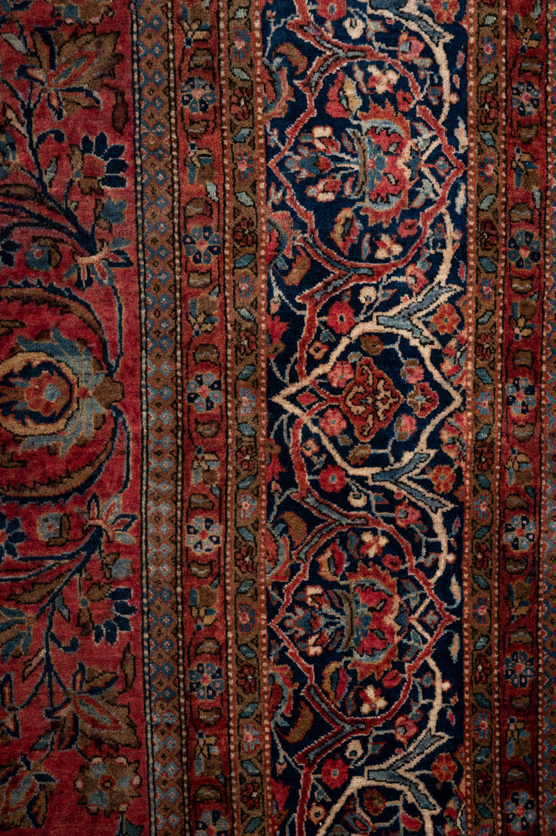 OSCAR Antique Persian Manchester Kashan 348x251cm
