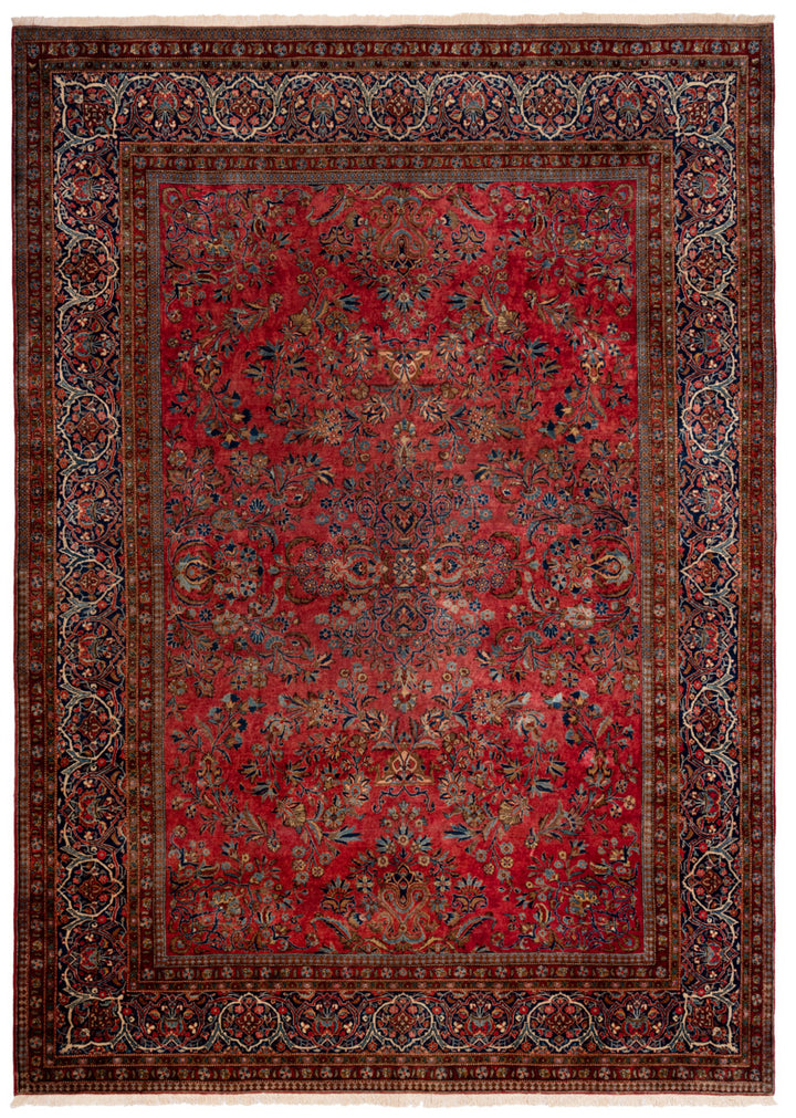 OSCAR Antique Persian Manchester Kashan 348x251cm