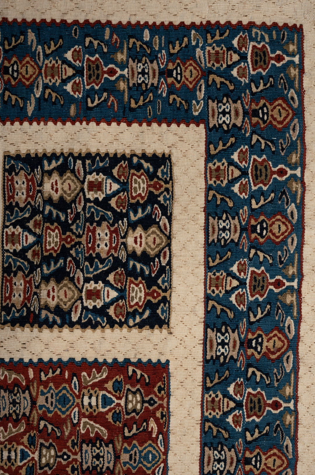 DERIN Persian Senneh Fine Kilim 258x167cm