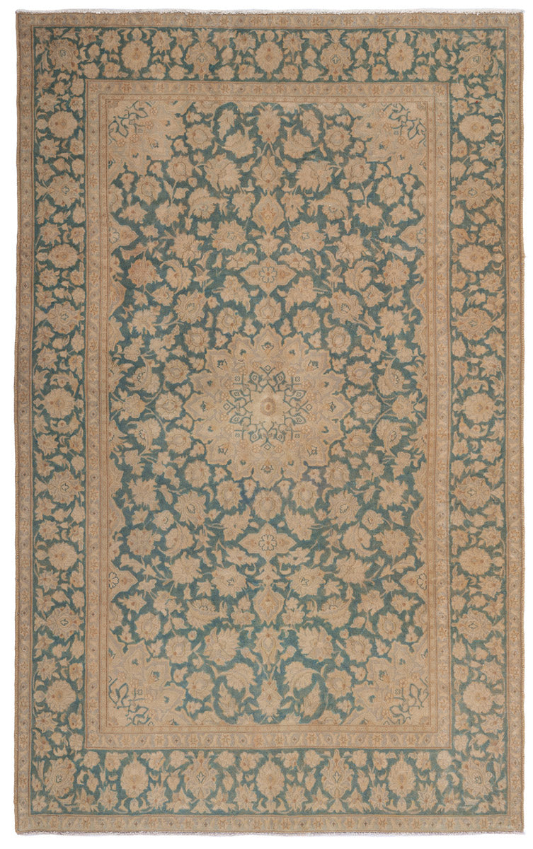 NOVA Vintage Distressed  Persian Kashan 217x133cm