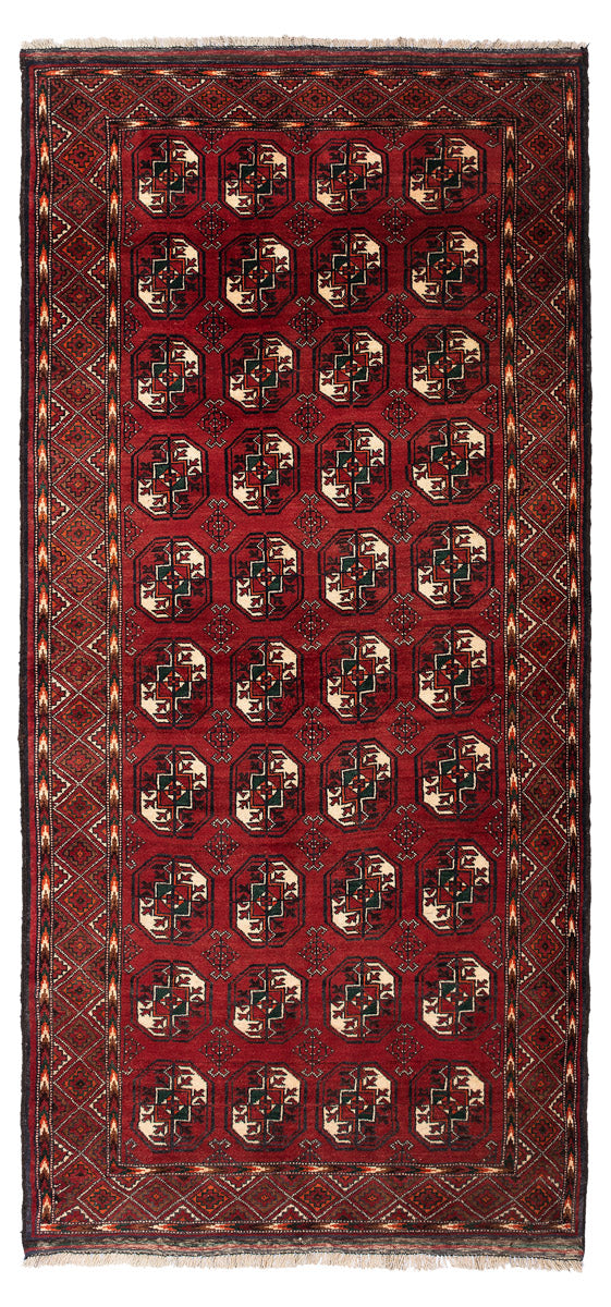 MABEL Persian Baluch Red Rug 236x112cm Front