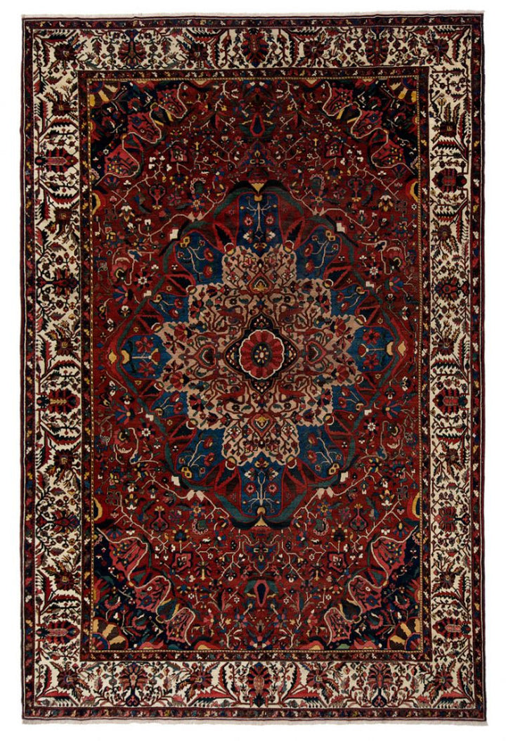 Lilla Rugs PERU Persian Bakhtiar Antique 548x396cm