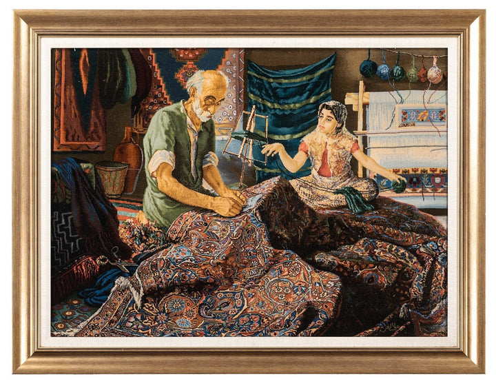 RESTORER Persian Tabriz 103x76cm