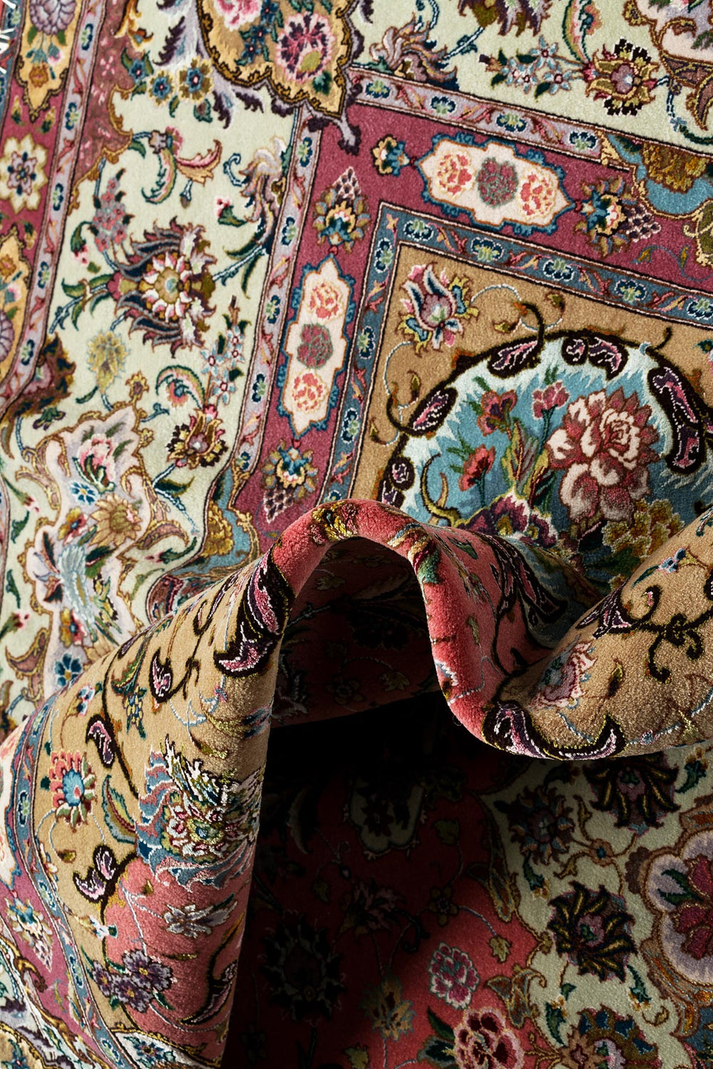ROSE Persian Tabriz 70 Raj 245x200cm